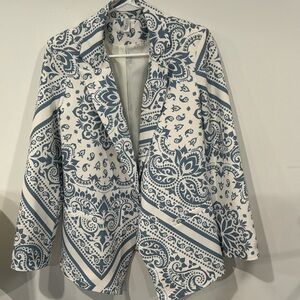 Bognar Blu Paisley Blazer